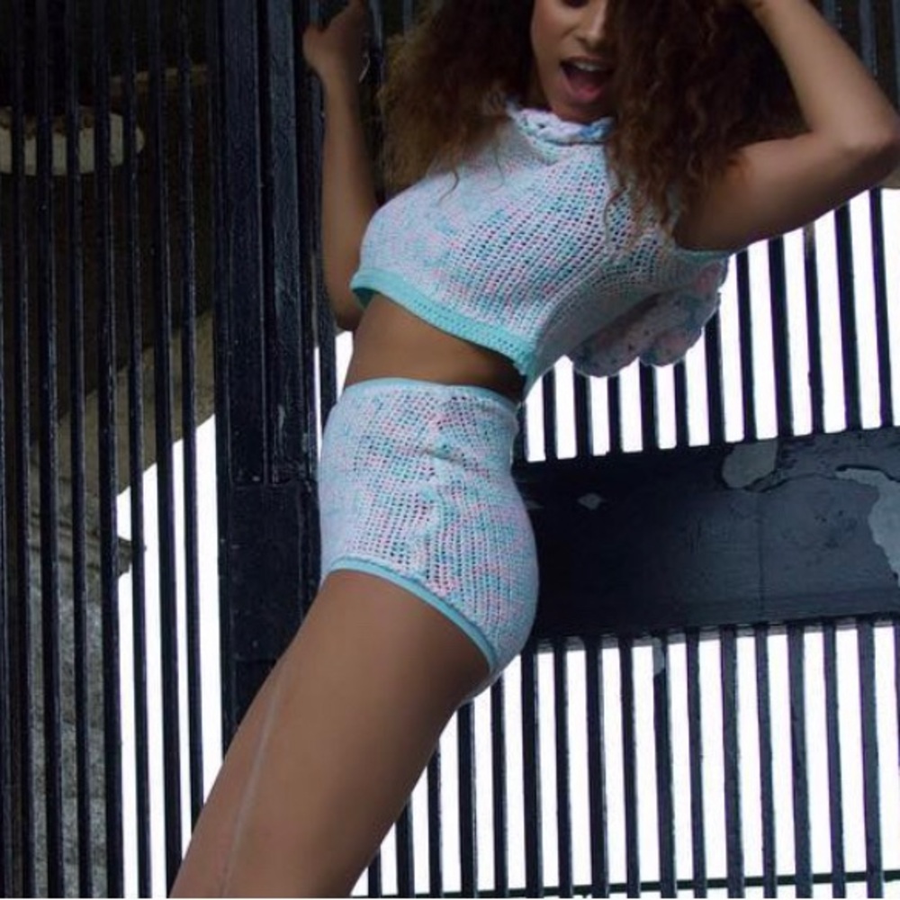 Festival crochet two piece set